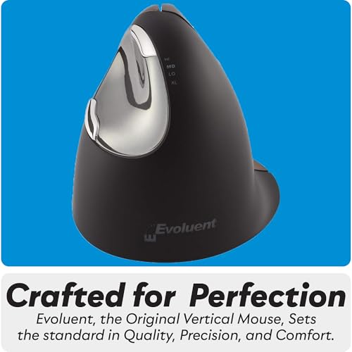Vertical Mouse: Evoluent VM4SW Right-Hand Ergonomic Mouse – Packaging