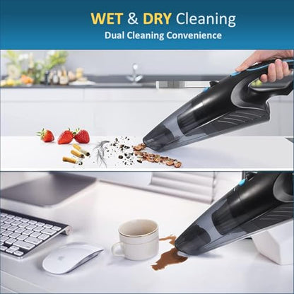 Vacuum Ambrint: Ambrint Handheld Vacuum Cordless – Side View