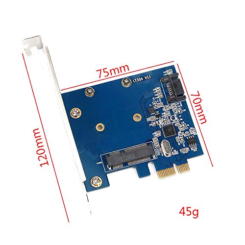 PCI-E to mSATA SSD+SATA3 Combo Expansion Converter Adapter – Packaging