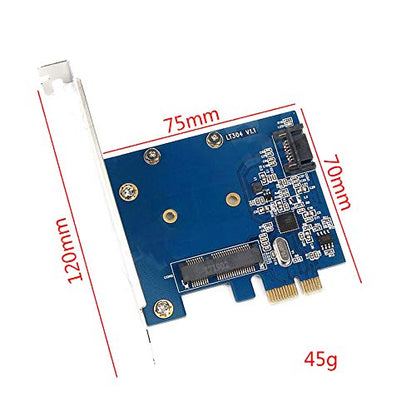 PCI-E to mSATA SSD+SATA3 Combo Expansion Converter Adapter – Packaging