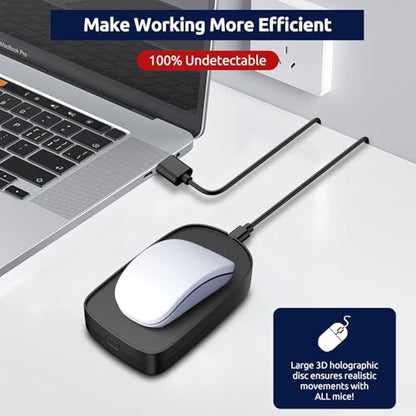 Mouse Infotop: INFOTOP Mouse Jiggler Undetectable Mouse – Back View