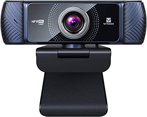 VITADE Webcam 1080p 60fps: High-End Streaming Camera with – Front View