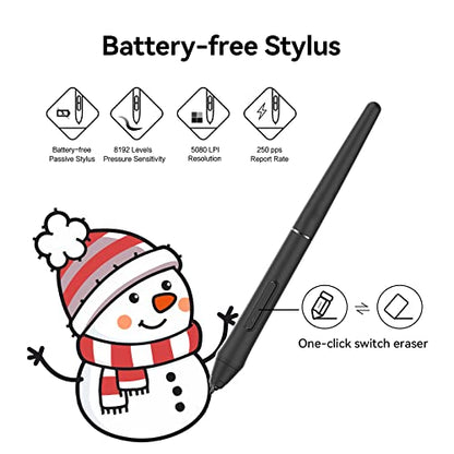 PNBOO PN640: Professional Drawing Tablet 8192 Pressure – Close-up Detail