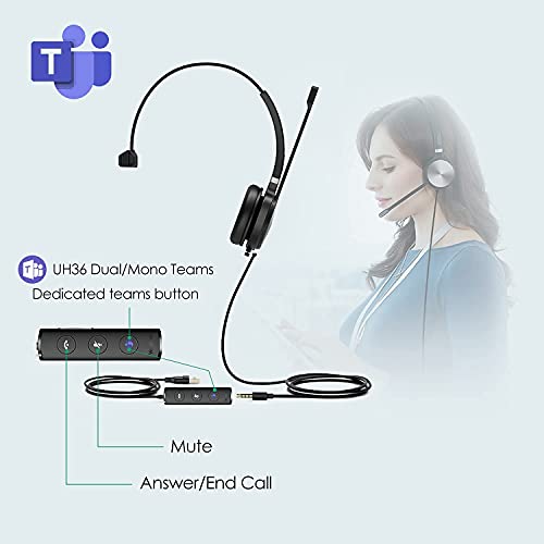 Yealink 276637: Yealink UH36 Mono Teams Headset – Packaging