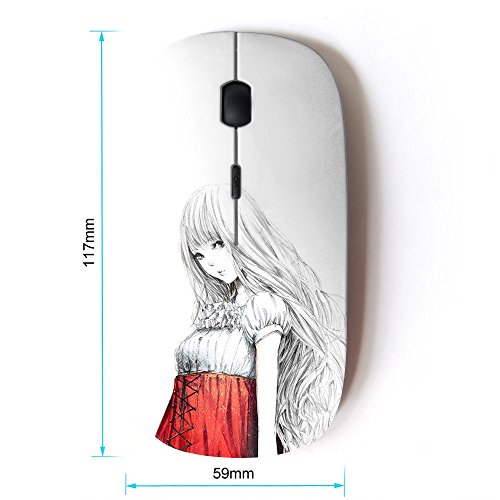 Kawaiimouse Optical: 2.4G Wireless Mouse – Side View