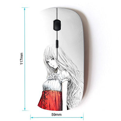 Kawaiimouse Optical: 2.4G Wireless Mouse – Side View