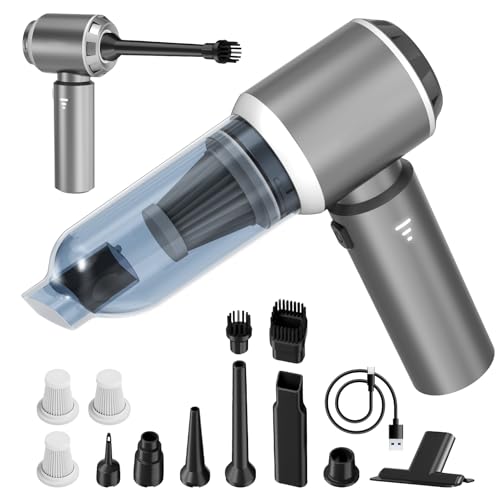 Car Vacuum: 4-in-1 Portable Cordless Dust Buster 20000pa – Front View