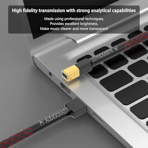 Tertullus HiFi USB 2.0 Cable A to B – In Use