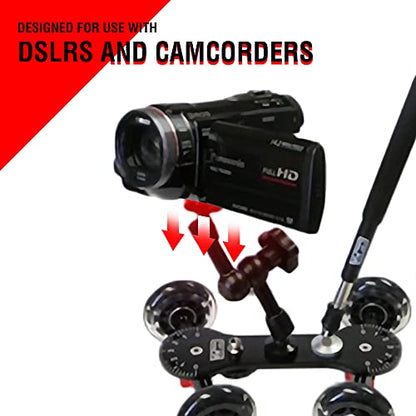 Vidpro SK-22 Professional Skater Dolly – Side View