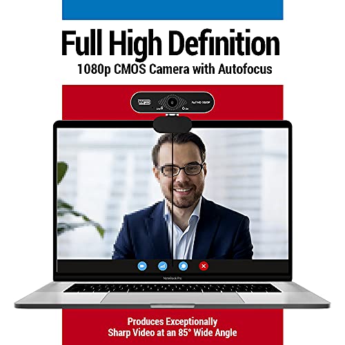 Webcam Vidpro: Vidpro CM-HD 1080P Full HD Webcam with – In Use