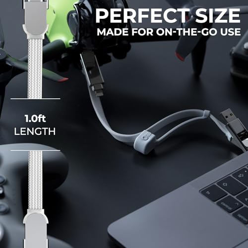 Rolling Square: inCharge XL 30cm USB C Charger Cable – In Use