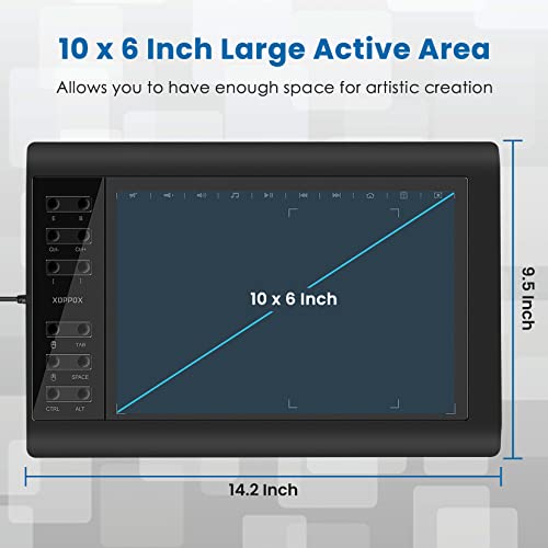 XOPPOX Graphics Drawing Tablet – Packaging