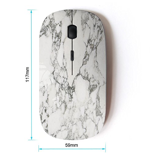 Graphic4You Gray Marble Pattern Stone Design Ergonomic – Side View
