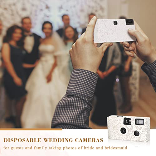Zhengmy 4 Pack Disposable Camera for Wedding – Back View