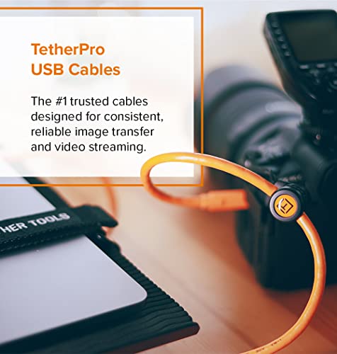Tether Tools: TetherPro USB 2.0 to Mini-B 5-Pin Cable – Side View
