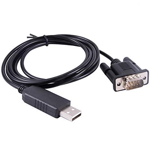FT231XS USB RS232 to DB9 Communication Cable – Front View