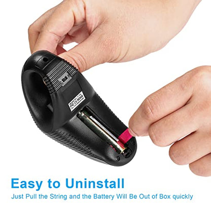 Welspo Handheld: Wireless USB Finger Trackball Mouse with – Close-up Detail