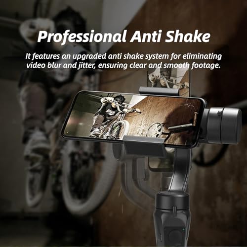 Stabilizer Gimbal: S5 3-Axis Handheld Gimbal Stabilizer – Close-up Detail