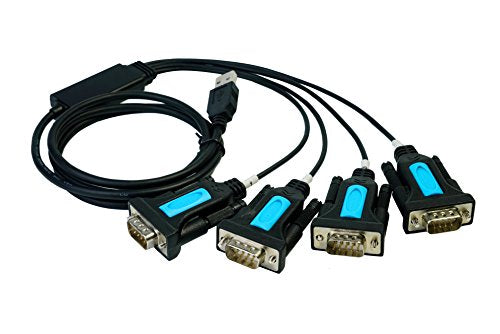 Serial Port: TECHTOO 4 Port Professional FTDI CHIP USB to – Front View