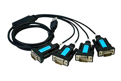 Serial Port: TECHTOO 4 Port Professional FTDI CHIP USB to – Front View
