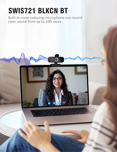 RUWBY Full HD 1080P Webcam: Premium Video Conferencing – In Use
