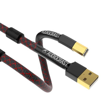 Tertullus HiFi USB 2.0 Cable A to B – Front View