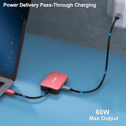 Adapter Benfei: BENFEI USB C HUB 4-in-1 USB Type-C to HDMI – Feature Highlight