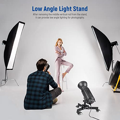 NEEWER Heavy Duty Light Stand with Casters – Packaging
