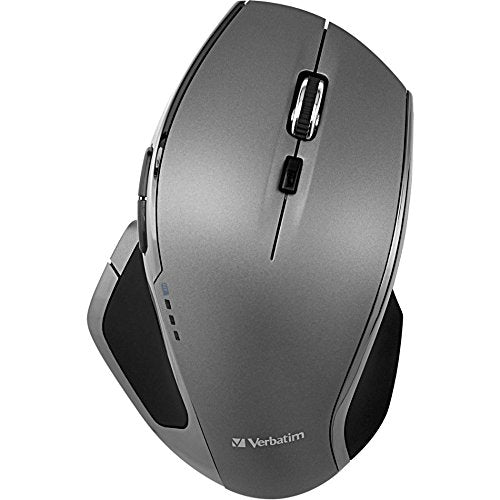 Verbatim Wireless Desktop 8-Button Deluxe Mouse – Front View