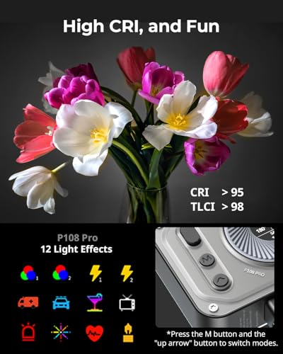 SMALLRIG Vibe P108 Pro RGB Video Light – Packaging