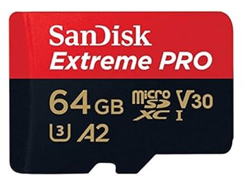 SanDisk 64GB Micro SDXC Memory Card Extreme Pro (2 Pack) Works with GoPro Hero 9 Black Action Camera (SDSQXCU-064G-GN6MA) U3 V30 4K Class 10 Bundle with 1 Everything But Stromboli MicroSD Card Reader