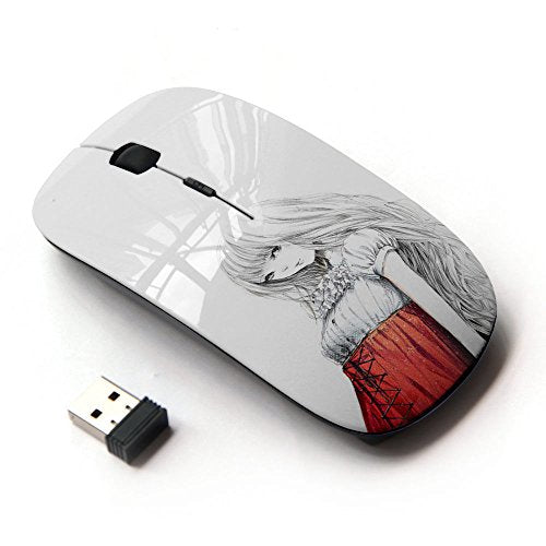 Kawaiimouse Optical: 2.4G Wireless Mouse – Front View