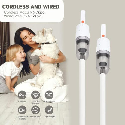 Vacuum Cleaner: SIPPON 6-in-1 Lightweight Stick Vacuum – Close-up Detail