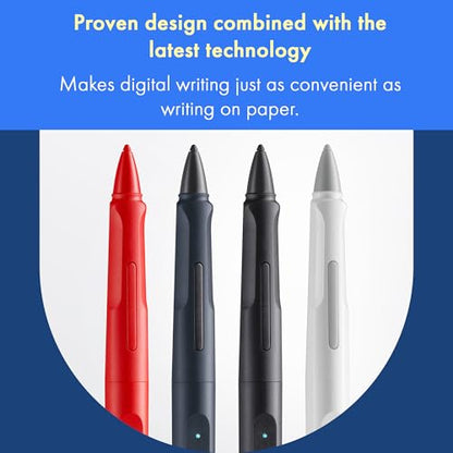 iPad Pen: LAMY Safari Note+ Steel Black Premium Stylus – Additional Angle