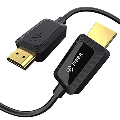 FIBBR 8K Fiber Optic HDMI Cable – Front View