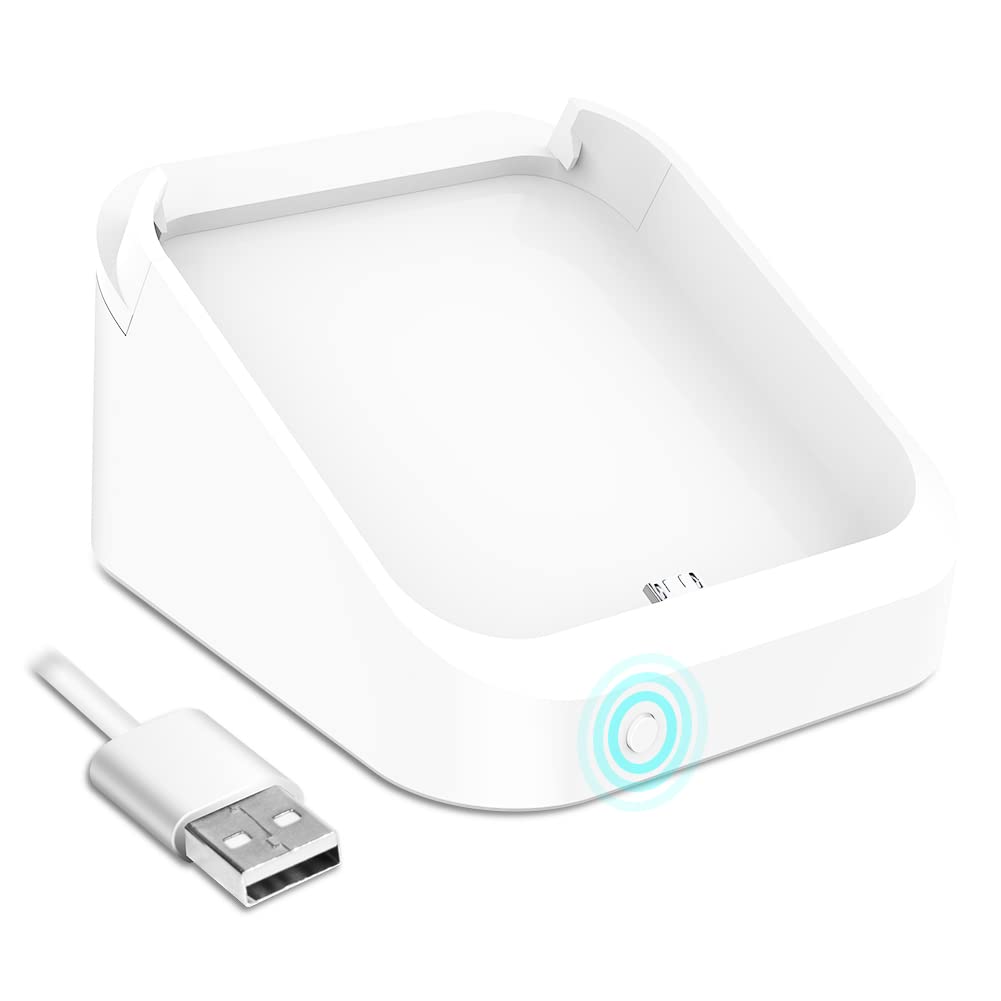 Dock Compatible with Square Reader 1st Generation. White. by AweGo