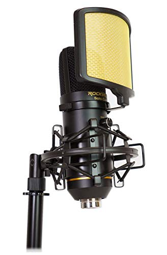 Rockville Solo-Cast: 24-bit 192kHz USB Microphone Condenser – In Use