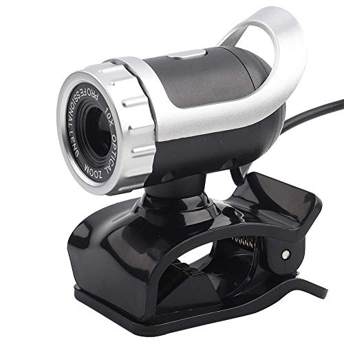 ZJchao Pro Webcam: ZJchao USB 2.0 Clip-on Web Camera with – Front View