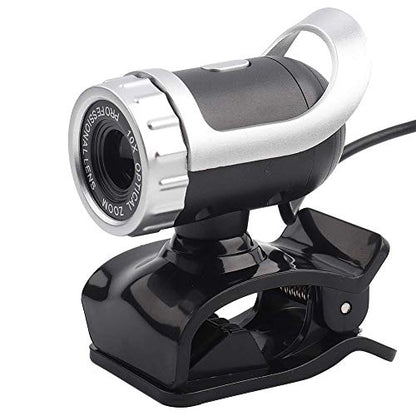 ZJchao Pro Webcam: ZJchao USB 2.0 Clip-on Web Camera with – Front View