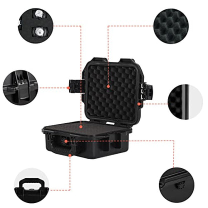 MEIJIA Premium Waterproof Hard Compact Camera Case with – Side View