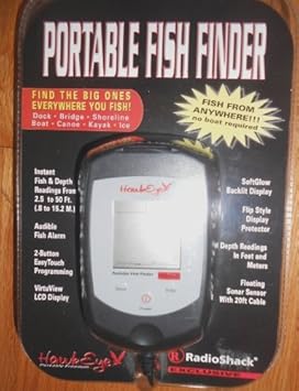 PORTABLE FISH FINDER HAWKEYE FF3350P