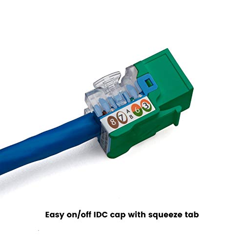 trueCABLE Cat6 Keystone Jack: Unshielded (UTP) – Packaging