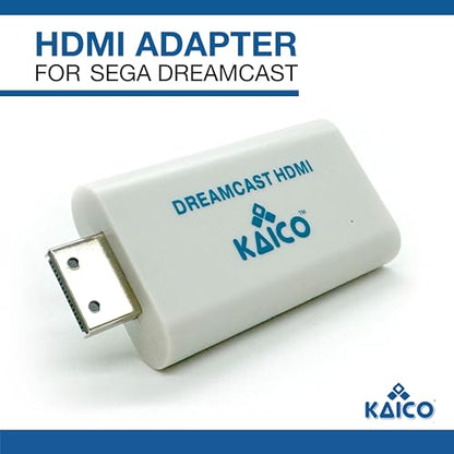 Dreamcast Sega: Kaico Dreamcast HDMI Adapter Plug and Play – In Use