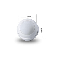 Gantch PIR Motion Sensor, Requires Gantch HUB（Smart Gateway）, Tuya Powered Zigbee Connection,.Compatible with Apple HomeKit, Alexa, 360° Detection Security Burglar Alarm Sensor Smart Life APP Control