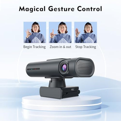 Webcam TOALLIN: TOALLIN 2K Streaming Webcam with AI – Close-up Detail