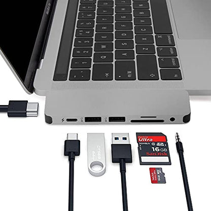 USBC HyperDrive: Sanho Solo 7-in-1 Type-C Dongle – Front View