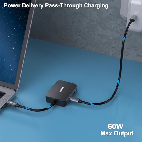 Adapter Benfei: BENFEI USB C HUB 4in1 USB Type-C to HDMI – Feature Highlight
