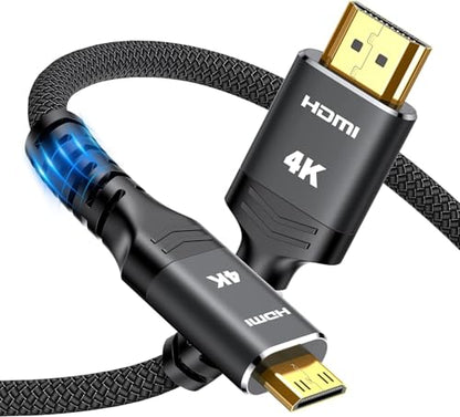 Highwings Cable: Highwings Mini HDMI to HDMI Cable 15FT – Front View