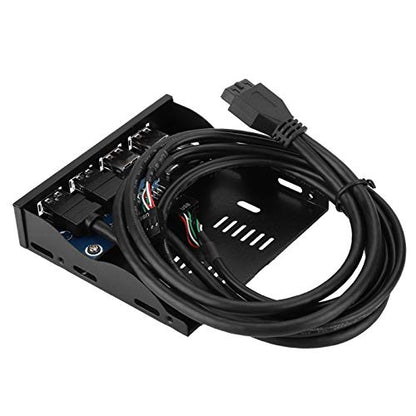 Front Panel: 3.5in USB High Speed 4 Ports 2 USB 3.0 2 USB – Additional Angle