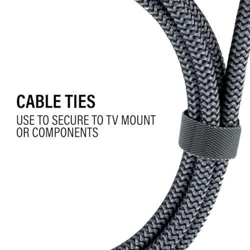 Sanus Ultra High Speed 8K HDMI 2.1 Cable – Side View